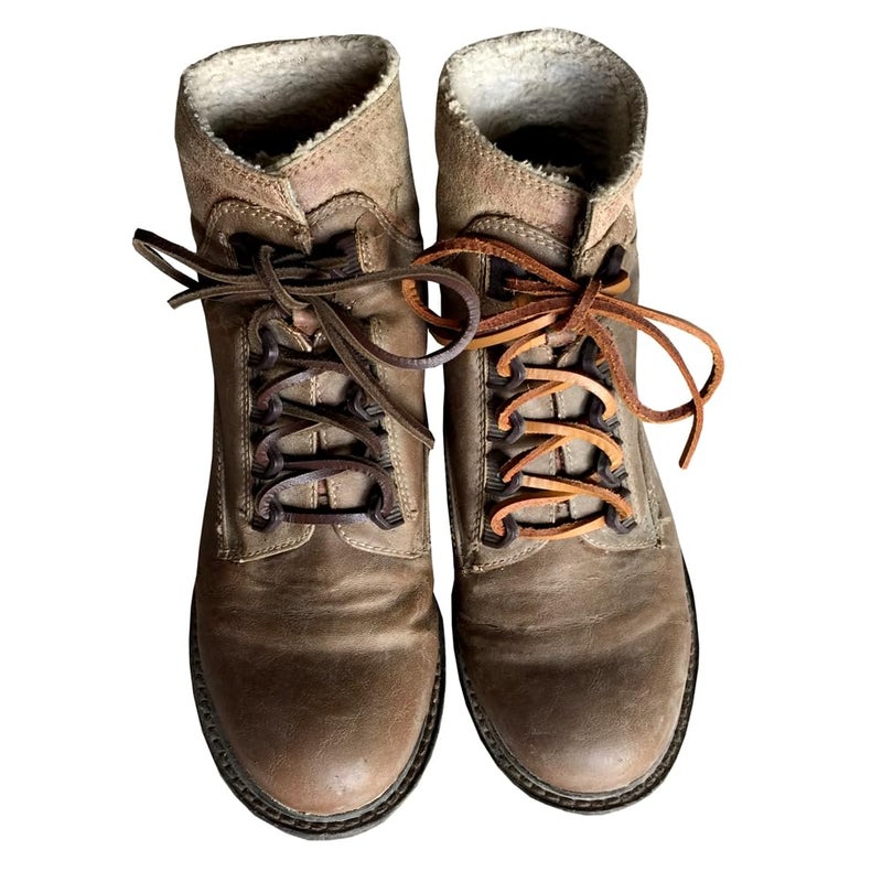 Goodlace 1 PCS of 1/8" Rawhide Leather Shoelaces Shoe Boot Laces Shoestrings Cord (Camel, 280CM) - Image 5
